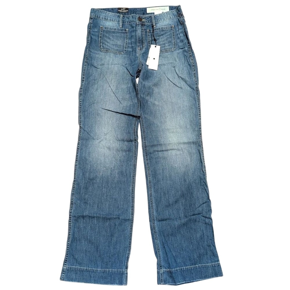 Treasure & Bond Jeans Wide Leg Womens 27 Light Wash Denim Pants‎ Nordstrom NEW